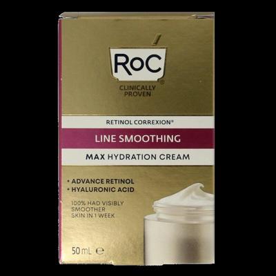 RoC Retinol Correxion Line Smoothing Max Hydration Cream RoC Retinol Correxion Line Smoothing Max Hydration Cream