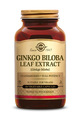 Solgar Ginkgo Biloba Leaf Extract Capsules