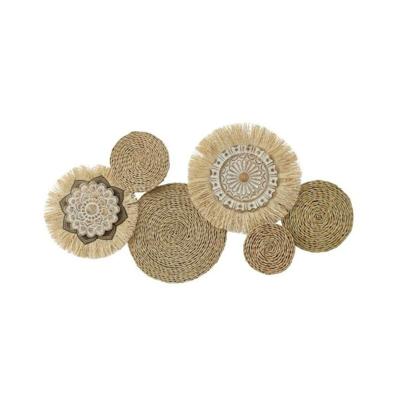 Wanddecoratie DKD Home Decor Wit Natuurlijk 127,6 x 7 x 66,7 cm Wanddecoratie DKD Home Decor Wit Natuurlijk 127,6 x 7 x 66,7 cm