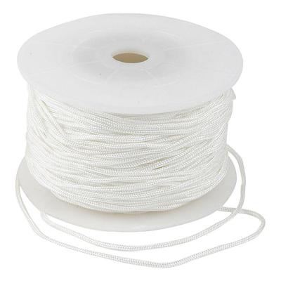 Creativ Company Polyester koord wit 1 mm, 50m
