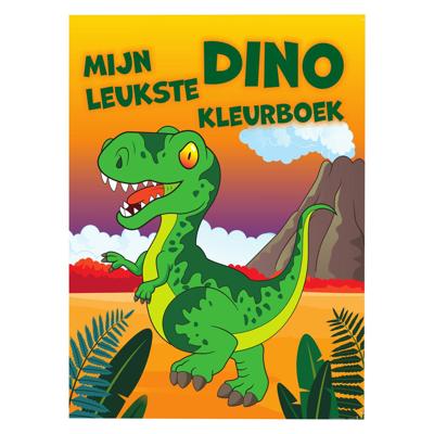 Mondikaarten Mijn leukste dino kleurboek, 48pag.