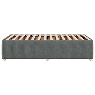 Bedframe zonder matras 80x200 cm stof donkergrijs - thumbnail