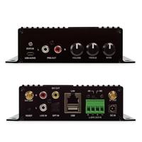 Artsound 2 x inbouwluidsprekers in set met smart multiroom-versterker, geluidssysteem voor je woonkamer, 20 cm diameter, 2 x 70 W, bediening via app, muziek via bluetooth - thumbnail