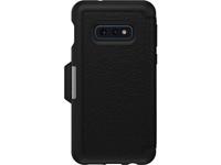 OtterBox Strada - Flip cover voor mobiele telefoon - leer, polycarbonaat - schaduwzwart - voor Samsung Galaxy S10e - thumbnail
