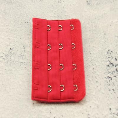 Op en Top BH Verlengstuk / Verlenger 4 Haaks Mat rood (per stuk)