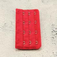 Op en Top BH Verlengstuk / Verlenger 4 Haaks Mat rood (per stuk) - thumbnail