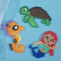 Vaessen Creative • strijkkralen roze 1100st. - thumbnail