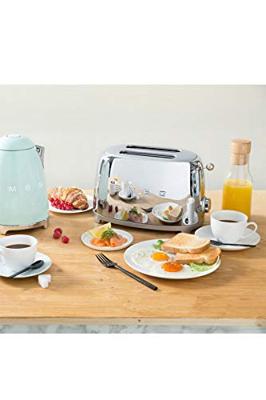SMEG TSF01SSEU 50's Style Broodrooster - Chroom