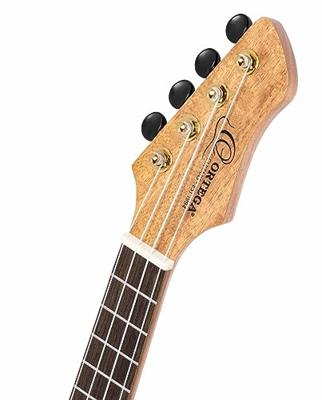 Ortega RUMG-CE-L Horizon Series Left-handed Concert Ukulele Natural linkshandige E/A concert ukelele met gigbag