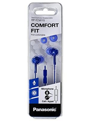 Panasonic RP-TCM115E-in-ear hoofdtelefoon In het oor/blauw
