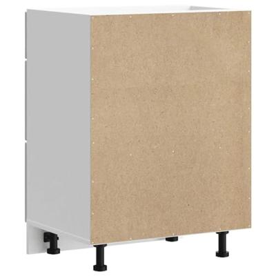 Keuken onderkast Porto bewerkt hout betongrijs Keuken onderkast Porto bewerkt hout betongrijs