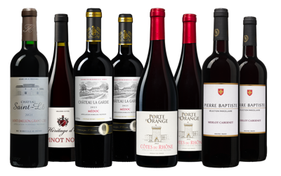 Wijnpakket Frankrijk Rood