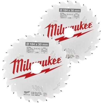 Milwaukee Cirkelzaagblad 190 x 30 mm Twin Pack (2-delig) - 4932479574
