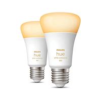Philips Hue White ambiance A60 - E27 slimme lamp - 800 (2-pack) - thumbnail