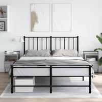 Nachtkastjes 2 st wandgemonteerd 40x30x61 cm hout grijs sonoma - thumbnail