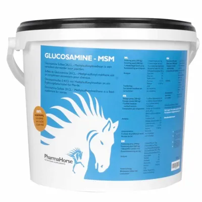 Glucosamine & MSM paard 3000 gram