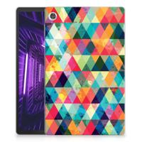 Lenovo Tab M10 Plus Hippe Hoes Geruit - thumbnail