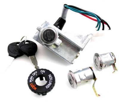 Vicma slot set lock set kymco top boy, 6619