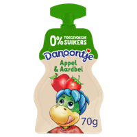 Danoontje Yoghurt Tussendoortje Appel Aardbei 70 g bij Jumbo - thumbnail