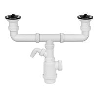 Washbasin Siphon Mirtak v70 PVC - thumbnail