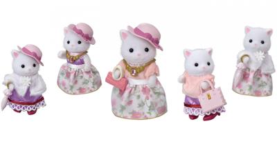 SYLVANIAN FAMILIES 5461 De modekoffer en grote zus Perzische kat - thumbnail