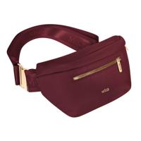 Crossbody Heuptas dames nylon - aubergine - MŌSZ Jessy - thumbnail