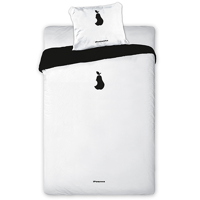 Dreamee Dekbedovertrek Peer 140 x 200 cm - 70 x 90 cm - thumbnail
