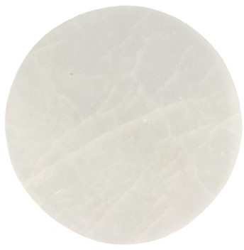 Edelsteen Seleniet Oplaadsteen Rond (10 cm) Edelsteen Seleniet Oplaadsteen Rond (10 cm)