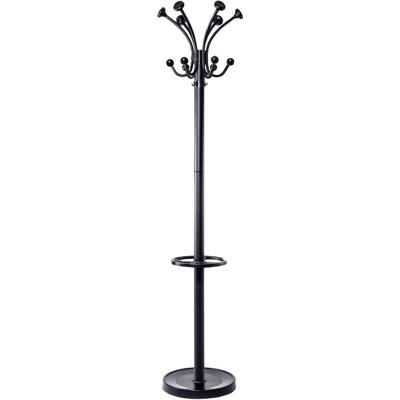 Maul Staande kapstok 9407090 MAULnubis Aantal haken: 20 (Ø x h) 41 cm x 176 cm Staal Zwart 1 stuk(s)