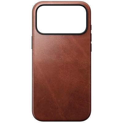 Nomad Horween Modern lederen hoesje iPhone 17 Pro Max - Olde Dublin Nomad Horween Modern lederen hoesje iPhone 17 Pro Max - Olde Dublin