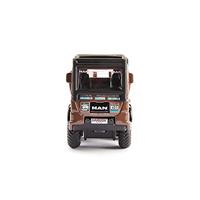 Siku 1686 hs schoch 8x8 man truck trial + 2 borden - thumbnail