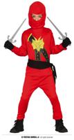 Ninja pakje kind rood populair - thumbnail