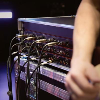 Palmer BRIDGE 4A+ 19 inch 4-kanaals actieve DI box en line isolator