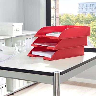 Leitz brievenbakje Plus 5227 Standaard rood