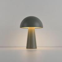 LED Tafellamp Arvento verde oliva- 2W - Groen - Mushroomlamp - Paddenstoel - IP44 spatwaterdicht - Oplaadbaar - Met 1m USB-C - Met geïntegreerde dimmer - thumbnail