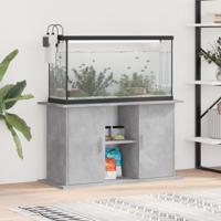 Aquariumstandaard Betongrijs 101x41x58 cm Bewerkt hout - thumbnail