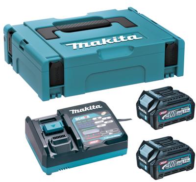Makita 191J81-6 | Startset XGT | DC40RA/2xBL4025 | XGT 40V | oplader DC40RA | MBox - 191J81-6