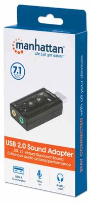 Manhattan Hi-Speed USB 3D 7.1 7.1 kanalen