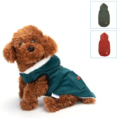 Hondenjasje gewatteerd ribstof