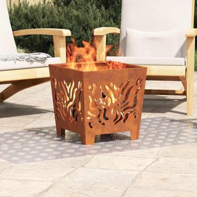 VidaXL Trap tread rechthoekig 4 pcs zilver 70 x 40 cm aluminium