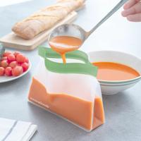 Set herbruikbare hermetisch afsluitbare tassen Zags InnovaGoods 6 Stuks - thumbnail