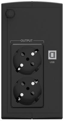 PowerWalker Basic VI 650 SB UPS 650 VA 2 AC-uitgang(en) Line-Interactive - thumbnail