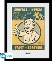 Fallout Framed Print - Vault Forever - thumbnail