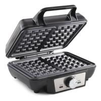 Wafelijzer tomado voor 2 wafels zwart - thumbnail