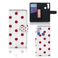 Xiaomi Redmi Note 8T Book Cover Cherries - thumbnail
