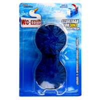 WC Eend Stortbakblok blauw duo 50 Gram - thumbnail