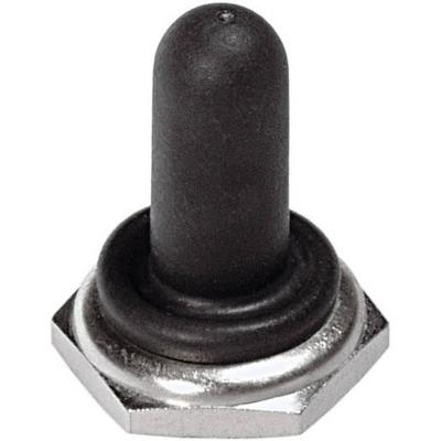 APEM N36116045 U09 Afdichtkap Vernikkeld, Zwart 1 stuk(s)