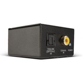 LINDY AV Converter Lindy - Digital-Analog-Audiowandler - Schwarz [Coaxiaal, Toslink - RCA]