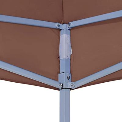 VidaXL Partytentdak 270 g/m² 6x3 m bruin