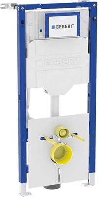 Geberit Duofix wc-element (2025) met Sigma UP320 inbouwreservoir 12cm (6/3 liter) met wandanker en geluidsisolatieset